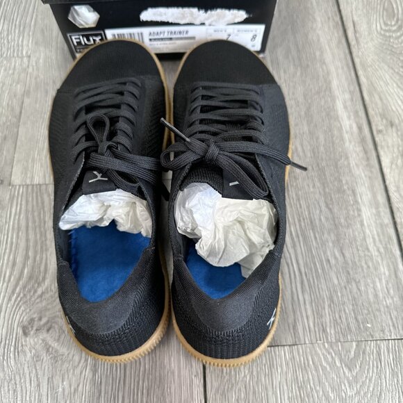 Flux Footwear Adapt Trainer US Men’s Sz 10 Women 11 Black with Gum Outsole Shoe main image 7